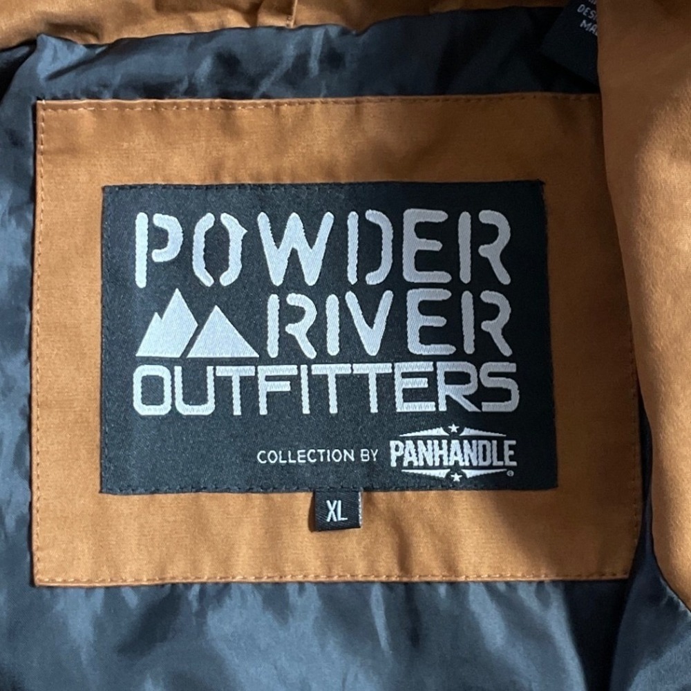 Powder River Outfitters‎ Panhandle Collection Mens XL Brown Field Utility Jacket - Picture 3 of 7